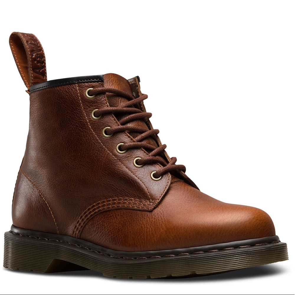 Brown Dr. Martens 101 Harvest’s (Never Worn)